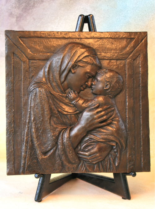 Donetello's Madonna Bas Relief by Annette Everett