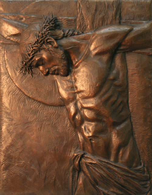 The Gift Bas Relief by Annette Everett